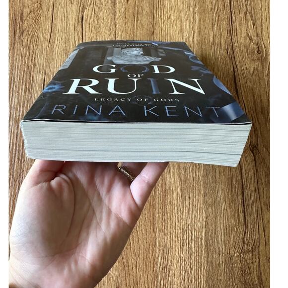 Rina Kent God Of Ruin Legacy Of Gods OOP Paperback - Picture 5 of 6
